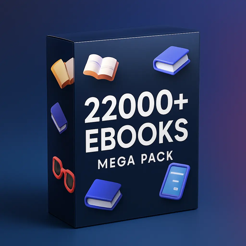 22000+ Ebooks Mega Pack | Unlimited Knowledge in One Bundle