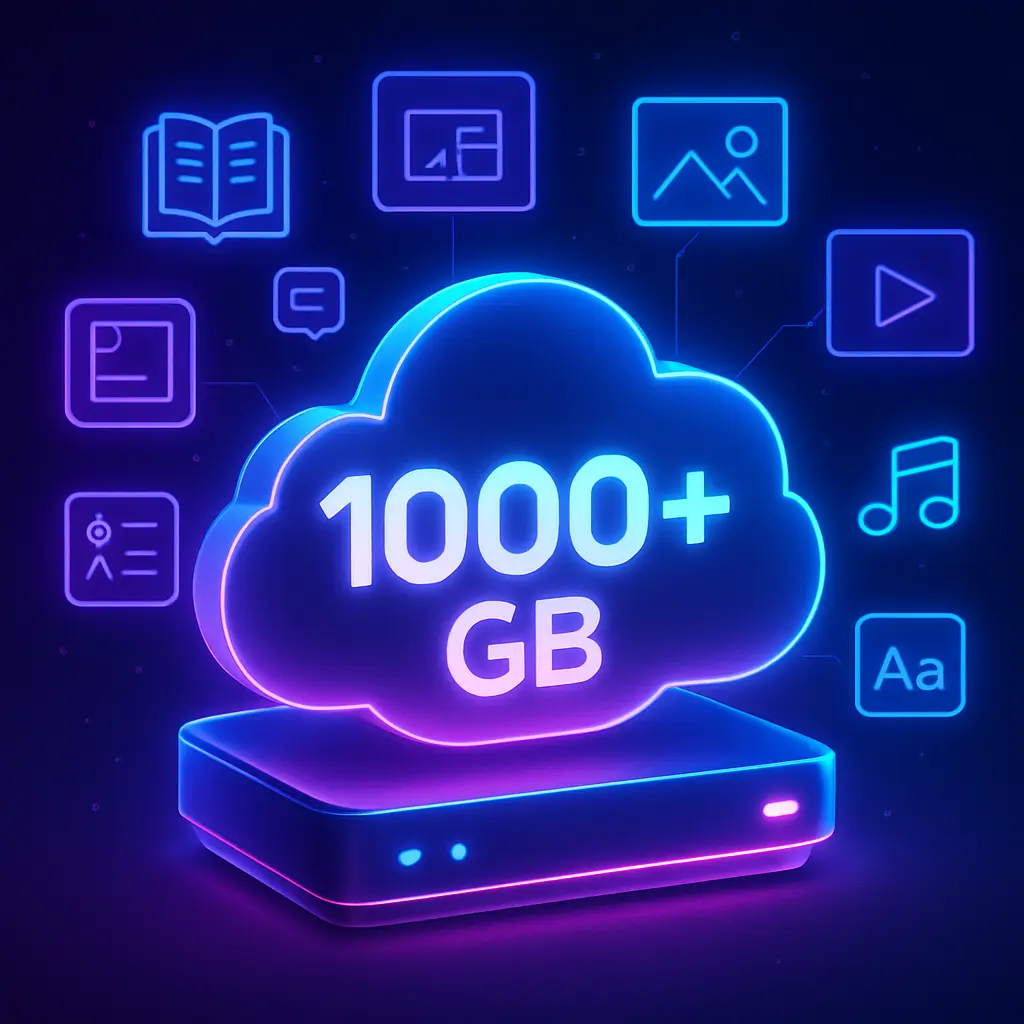 1000+ GB Digital Products & Assets Mega Pack 