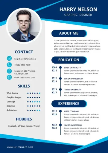 100 Professional Resume Template (Digital Download)