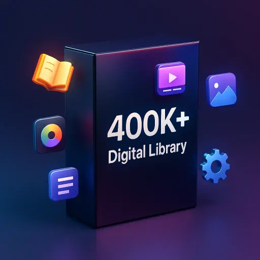 400K+ Digital Library | Ultimate All-in-One Knowledge & Resource Pack 